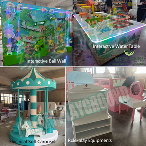 Giấc Mơ Tốt Nhất Trẻ Em Trong Nhà Quán Cà Phê Khu Vực Trượt <span class=keywords><strong>Trampoline</strong></span> Băng Chuyền Leo núi Bóng Tường Nước Bảng Cát Hồ Bơi Papagallo Sân Chơi Ở Ấn Độ - Product Image 5