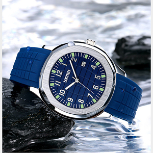 <span class=keywords><strong>Montre</strong></span> à quartz minimaliste pour <span class=keywords><strong>homme</strong></span> VVS, boîtier en alliage vintage, aiguilles <span class=keywords><strong>de</strong></span> 20 mm, bracelet en caoutchouc souple - Product Image 2