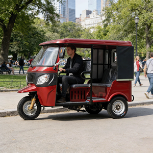 Taxi : Soulagez vos soucis – Moto-taxi avec <span class=keywords><strong>side</strong></span>-<span class=keywords><strong>car</strong></span>, carrosserie fermée, 6 passagers, 50-70 km/h - Product Image 2