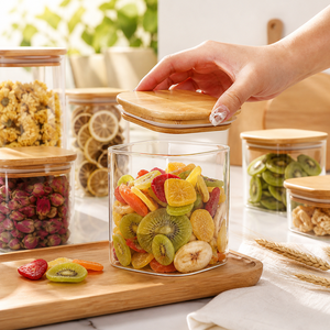 <span class=keywords><strong>Barattoli</strong></span> in Vetro di Varie Dimensioni, Contenitori per la Conservazione, Vasetti in Vetro per la <span class=keywords><strong>Cucina</strong></span>, <span class=keywords><strong>Barattoli</strong></span> per Spezie - Product Image 4