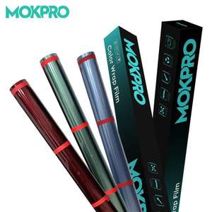 Vente en gros de film vinyle pour véhicule, effet chrome métallisé brillant et mat, autocollant pour voiture, film d'emballage automobile - Product Image 2