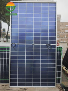 แผงโซลาร์เซลล์แบบสองหน้า Jingsun HJT Half Cell กำลังไฟ 810-850 วัตต์ ประสิทธิภาพสูง มาตรฐาน CE สำหรับโครงอะลูมิเนียม IP68 รุ่น Three - Product Image 2