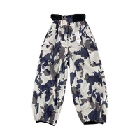 Pantalon de snowboard ample Alpine PRO avec logo personnalisé, imperméable, pour femmes, vêtements de snowboard, pantalon de neige