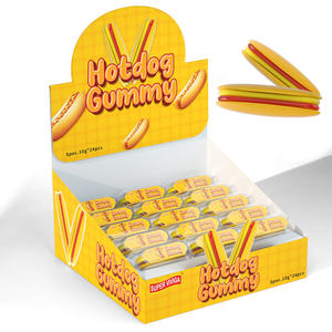 Superviviga 18g <span class=keywords><strong>halal</strong></span> <span class=keywords><strong>hot</strong></span> <span class=keywords><strong>dog</strong></span> gelatina <span class=keywords><strong>halal</strong></span> gomoso fruta geléia doce - Product Image 3