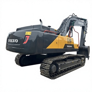 Excavadora de cadenas Volvo 480 de segunda mano, máquina para movimiento de tierras de 48 toneladas, completamente original, en venta, excavadora usada. - Product Image 1