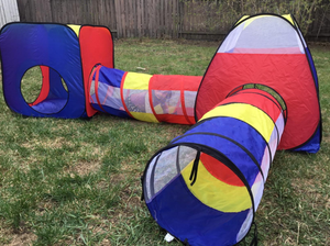 Offre Spéciale 4 en 1 Pop Up enfants Toddler Ball Pit House avec <span class=keywords><strong>2</strong></span> tentes et <span class=keywords><strong>2</strong></span> Tunnel pour enfants, garçons, filles... - Product Image 5