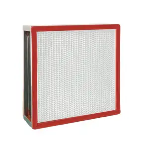 Personnalisé vendre bien fabricant A/C filtre haute température élément de filtre à air H14 HEPA 99.99% filtre Hepa