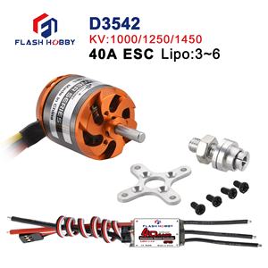 Motor Original FlashHobby D3542 1000KV para Drones, Motor sin Escobillas para Aeronaves RC, Helicóptero RC de Ala Fija - Product Image 2