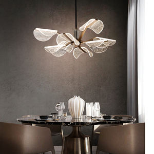 Lampadario in Ferro di Design Popolare in Stile Nordico Post-Moderno per Casa, Ufficio, Galleria d'Arte, Sala Espositiva, Lampada a Sospensione LED - Product Image 2