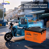 Batería de Scooter Eléctrico LiFePO4 de Grado A, 51.2V 200AH, Sin Mantenimiento, Alta Eficiencia, para Silla de Ruedas Ligera, CE UN38.3 MSDS