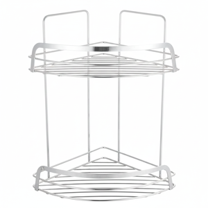 Scaffale Cromato a 2 Ripiani RILEY - Product Image 2