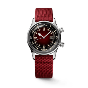 Montre mécanique automatique pour hommes, style sport, bracelet en tissu, lunette rotative, affichage de la date, montre-bracelet Longinesing - Product Image 1