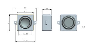 Module sonore et haut-parleur pour camion RC Tamiya 1:14, module audio pour camion RC 1/14 en métal amélioré W412 - Product Image 3