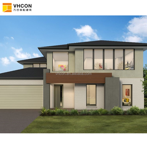 Vente Flash : Villa Préfabriquée en Acier Léger, <span class=keywords><strong>Belle</strong></span> Apparence, Isolation Thermique, Structure en Acier Léger Préfabriquée - Product Image 6