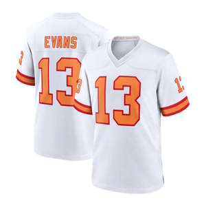 Новые оптовые мужские вышитые джерси для взрослых команды Тампа-Бей Байкерс: 6 Бейкер Мэйфилд, 13 Эванс, 7 Ирвинг - Product Image 1