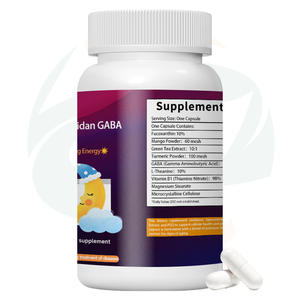 Çin Bitkisel Özel Markalı Katkısız Gece Canlılığı Fucoidan GABA Sert Kapsüller Gıda Sınıfı Günlük Takviye - Product Image 3