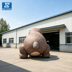 Escultura Inflable Gigante de Perezoso, Modelo de Arte Inflable de Perezoso Utilizado para Decoración en Actividades de Zoológico - Product Image 4