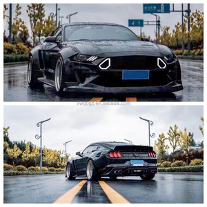 Kit de Carrocería de Fibra de Carbono para Ford <span class=keywords><strong>Mustang</strong></span> 2015-2023 con Guardabarros Anchos Clinched Mejorados, Difusor Delantero, Difusor Lateral y Alerón de Maletero - Product Image 4