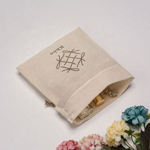 High Quality Custom Gift Bags Muslin Cotton <b>Drawstring</b> Christmas Wedding Candy Packaging <b>Pouch</b> - Product Image 5