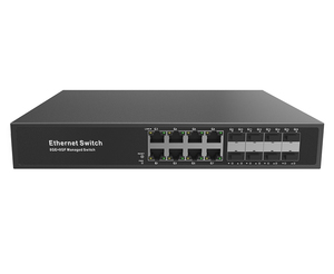 8 Gigabit <b>Ethernet</b> + SFP Managed <b>Switch</b> - Product Image 2
