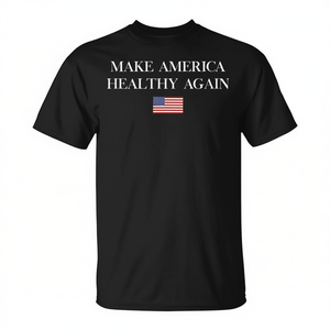 Haz que Estados Unidos vuelva a ser saludable, camiseta con bandera de Estados Unidos, color negro, para hombre, 2025 - Product Image 2