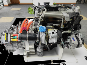 Moteur AC PMSM Brogen 120 kW/200 kW, état neuf, solution d'électrification pour excavatrice 20T, système EV pour engins de construction - Product Image 6