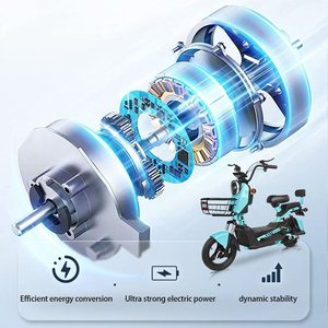 Vélo de banlieue léger à cadre en acier avec moteur sans balais 48V pour les employés de bureau et les <span class=keywords><strong>courses</strong></span> - Product Image 6