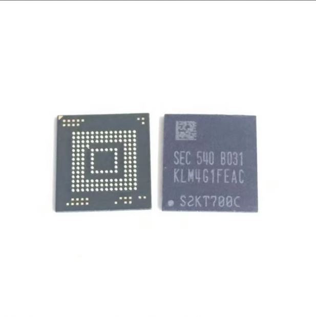 KLM4G1FEAC-B031 New Original EMMC 5.0 Memory IC 4GB FBGA153 Electronic Components KLM4G1FEAC IC Chip