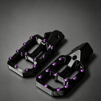 Pédales légères en aluminium 6061AL usinées CNC pour la modification des repose-pieds de vélo électrique Sur Ron Light Bee X S