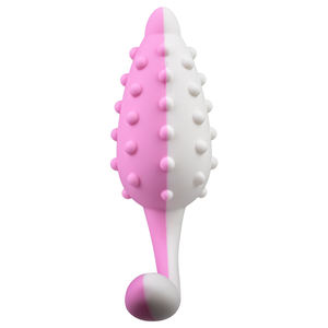 CityFun Steel Toothed Wolf Girly Farbe Flüssiges Silikon Vibrator Mastur bator Springen Ei Adult Sexspielzeug - Product Image 2