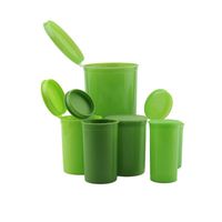 Kontainer Bunga Plastik PP Lurus 120mm Warna-warni, Dapat Disesuaikan, Anti Bau, Tahan Anak, Sablon, Untuk Obat