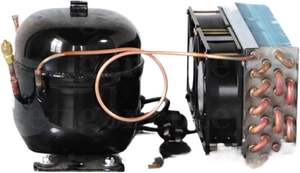 Moteur de condenseur refroidi par air pour réfrigérant QD180C/QD318C R134A, écologique, 110V, unité externe pour réfrigérateur/congélateur, fabriqué en Chine - Product Image 4