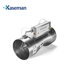 Kaseman12インチUVA可変ベンチュリバルブ圧力に依存しないAerofoilタイプのボリュームコントロールクリーンルーム用ダンパーベンチュリバルブ