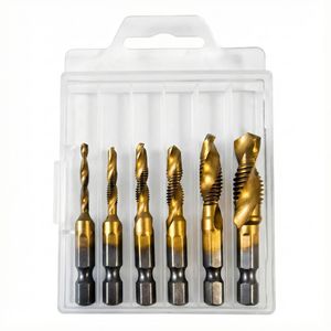 Broca de Roscar Compuesta Hongming de 8mm, Métrica, con Recubrimiento H1 TiCN, para Uso Doméstico e Industrial - Product Image 2