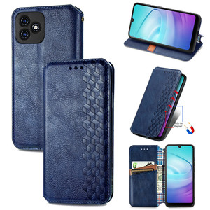 Étui en cuir pour <span class=keywords><strong>Blackview</strong></span> A200 A100 A96 A90 A80S A80 <span class=keywords><strong>Pro</strong></span> A70 A55 OSCAL <span class=keywords><strong>C20</strong></span> étui portefeuille à rabat avec béquille - Product Image 2
