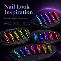Gel UV magnétique holographique 9D effet œil de chat, qualité supérieure, vegan, écologique, professionnel, longue tenue, en flacon