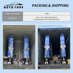 Palan électrique mobile sans fil de 34 tonnes à 4 colonnes pour camions et bus, élévateur hydraulique à quatre montants pour voitures et camions avec certification CE - Product Image 6