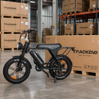 Vélo électrique sur mesure d'usine, vente en gros de vélos électriques à pneus larges, stock local au Canada, en Allemagne, en Pologne, expédition immédiate.