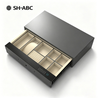 Organisateur de bijoux, petit coffre-fort caché intégré avec verrouillage par empreinte digitale et mot de passe pour armoire