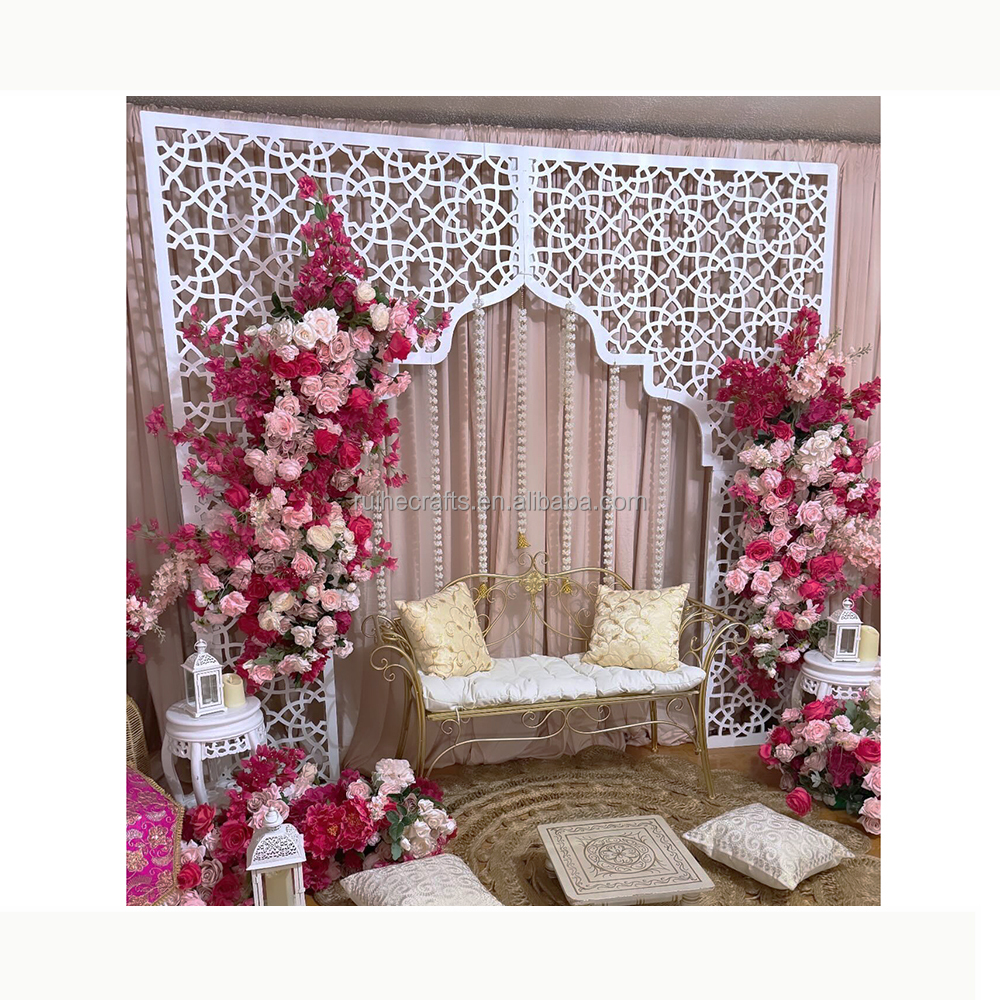 foldable jharokha decor backdrop for weddings