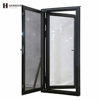 Ventanas Abatibles y Oscilobatientes de Aluminio con Doble Acristalamiento y Rotura Térmica, Ventana Abatible Interior con Mosquitera para África