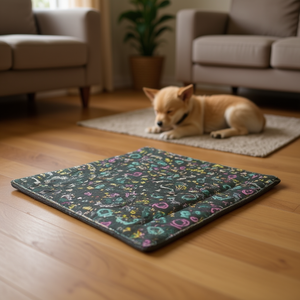 Tappetino Quadrato in Seta Antiscivolo per Cani 75*95cm per Letti per Animali - Product Image 2