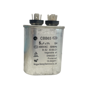 Cbb65 điều hòa không khí tụ 2.5UF 5UF 10uF tùy chỉnh Máy phát điện tụ tủ lạnh tụ - Product Image 6