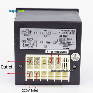 Lò phụ kiện 220v380v phổ 0-400 độ MDK tk96 lò gas điều khiển nhiệt độ điều khiển nhiệt độ mét - Product Image 4