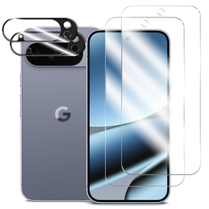 Protection d'écran en verre trempé pour Google Pixel <span class=keywords><strong>10</strong></span> Pro XL, haute alumine, dureté 9H, déverrouillage par empreinte digitale, film pour Google Pixel 9a - Product Image 1