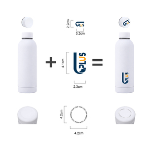 Custom Printed Double Wall Vacuum Stainless Steel <strong>Tumbler</strong> Rubber Paint Matte Sports Water Bottle Thermal Sports Flask for - Product Image 5