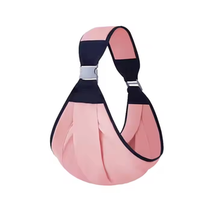 Porte-bébé ergonomique portable et pliable pour nouveau-né et nourrisson, en tissu maillé et coton, idéal pour les voyages - Product Image 3