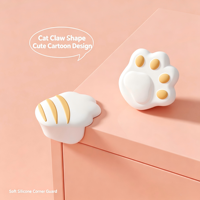 Protections d'angle en silicone pour tables d'enfants, bandes de protection à angle droit pour éviter les collisions