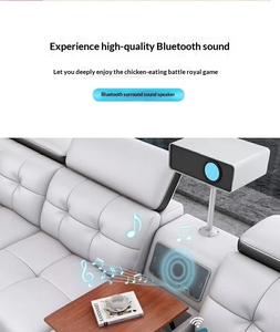 Nuevo Sofá Multifuncional Eléctrico de Cuero Genuino y Madera, Moderno y Sencillo, para Apartamentos Pequeños y Grandes, Sillón de <span class=keywords><strong>Masaje</strong></span>, <span class=keywords><strong>Chaise</strong></span> <span class=keywords><strong>Longue</strong></span> <span class=keywords><strong>con</strong></span> Control Remoto - Product Image 6