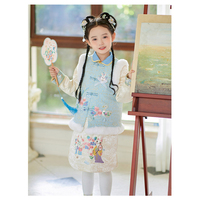Nouvelle robe d'hiver pour filles, bon prix, jupe, vêtements pour enfants, costume de Style chinois Cheongsam